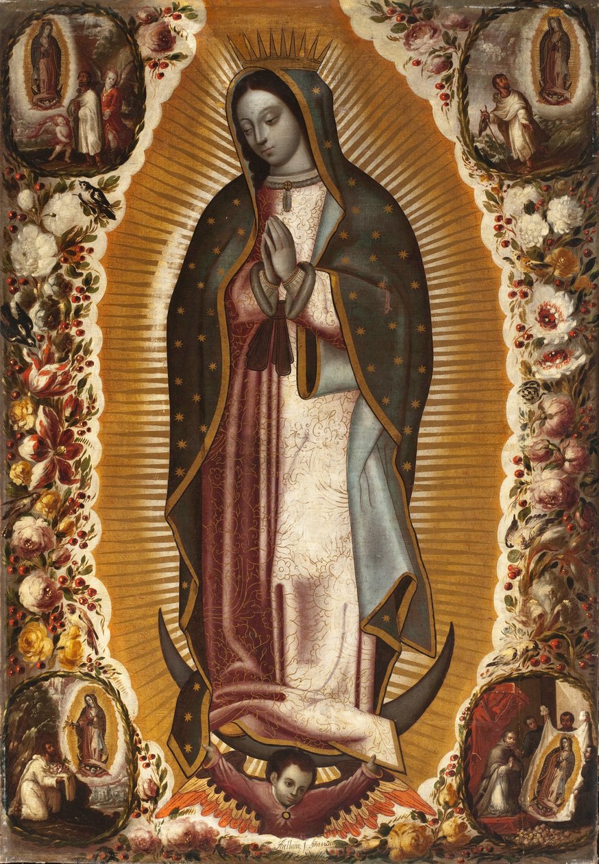 Guadalupe Bakiresi (Virgen de Guadalupe) by Manuel de Arellano