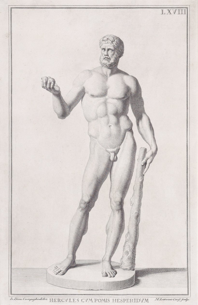 Herkül Heykeli, 1734. by Marc