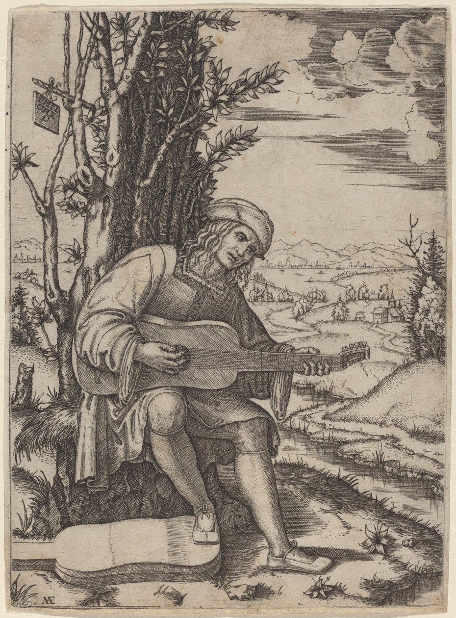 Giovanni Filoteo Achillini by Marcantonio Raimondi