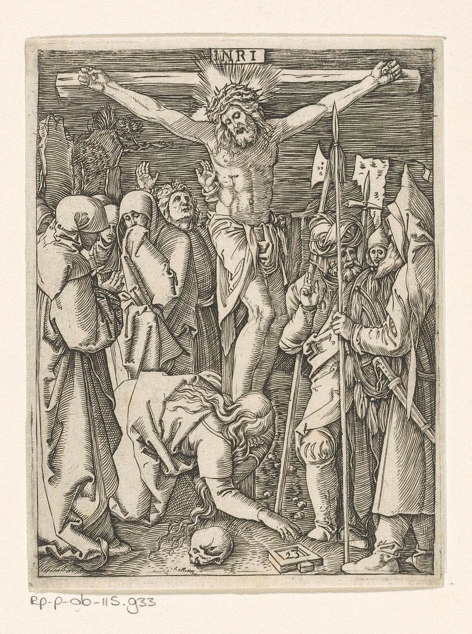 İsa'nın Çarmıha Gerilme Tutkusu (dizi başlığı) by Marcantonio Raimondi