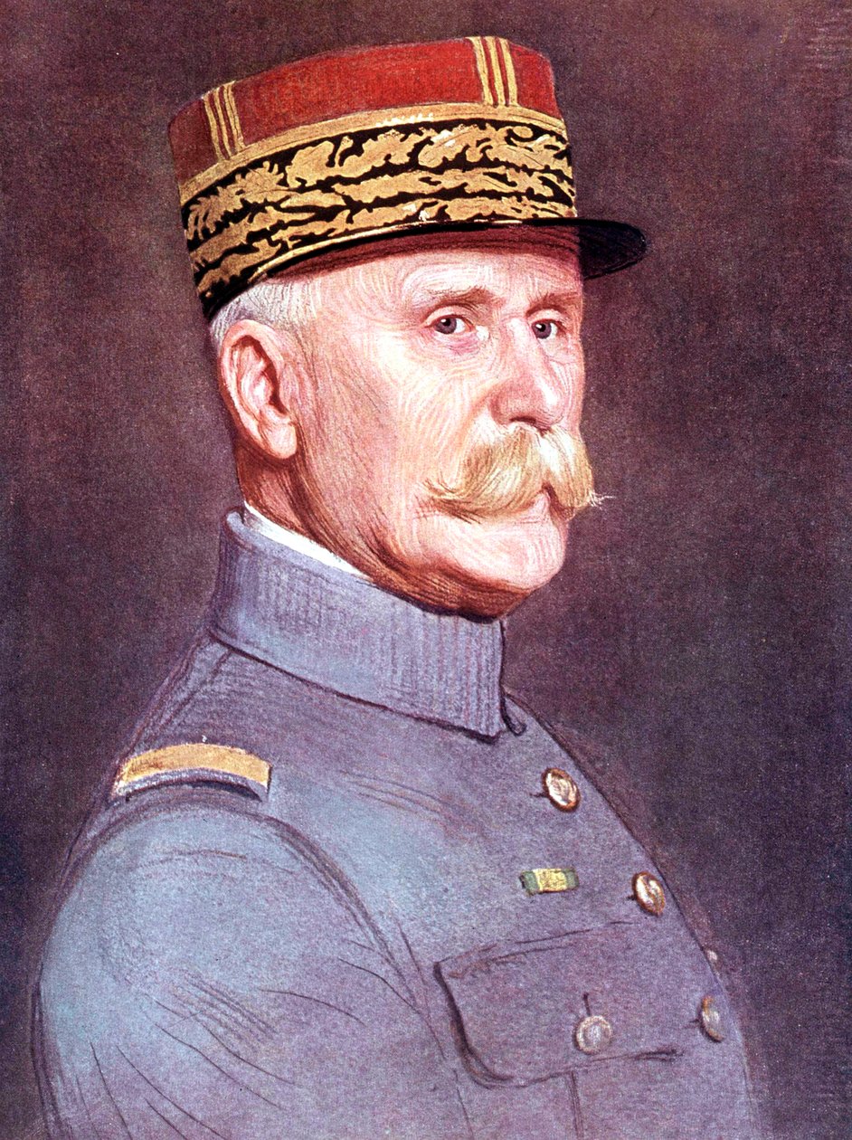 Marshall Philippe Petain'in portresi, c. 1920 (resim) by Marcel Andre Baschet