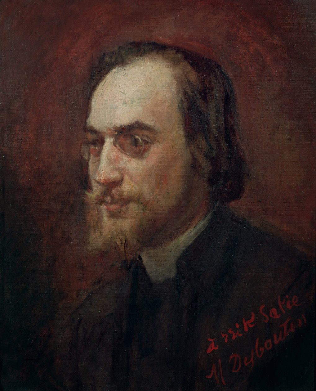 Erik Satie (1866-1925) by Marcellin Gilbert Desboutin