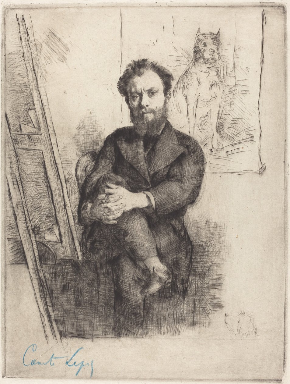 Kont Lepic by Marcellin Gilbert Desboutin