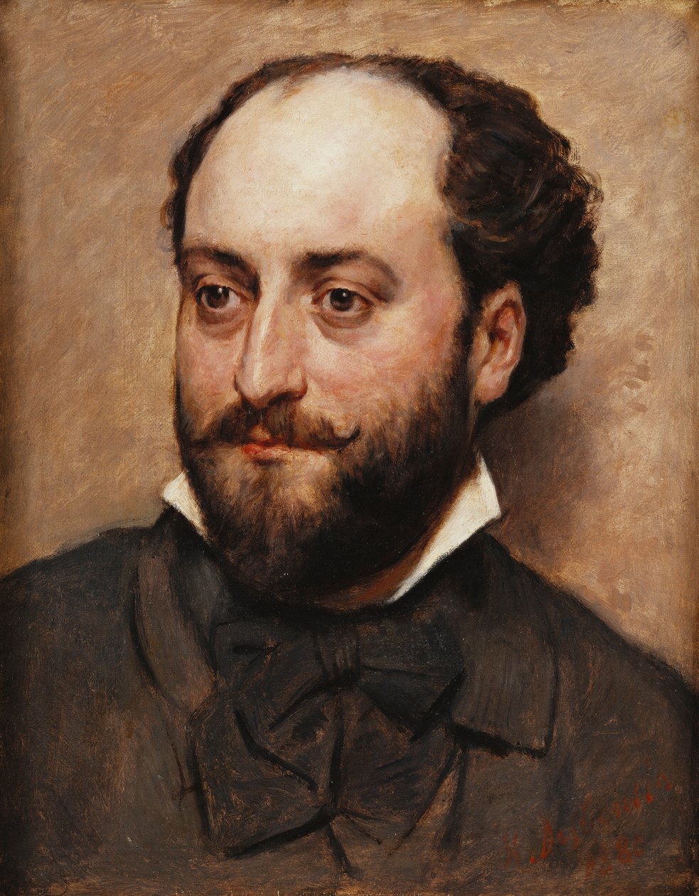 Ressamın Arkadaşı; L"Ami du Peintre, 1880 by Marcellin Gilbert Desboutin