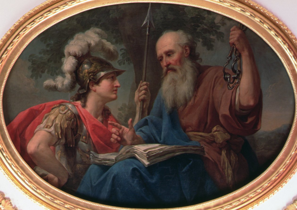 Hikmet, c.1777 (tuval üzerine yağlı boya) by Marcello Bacciarelli