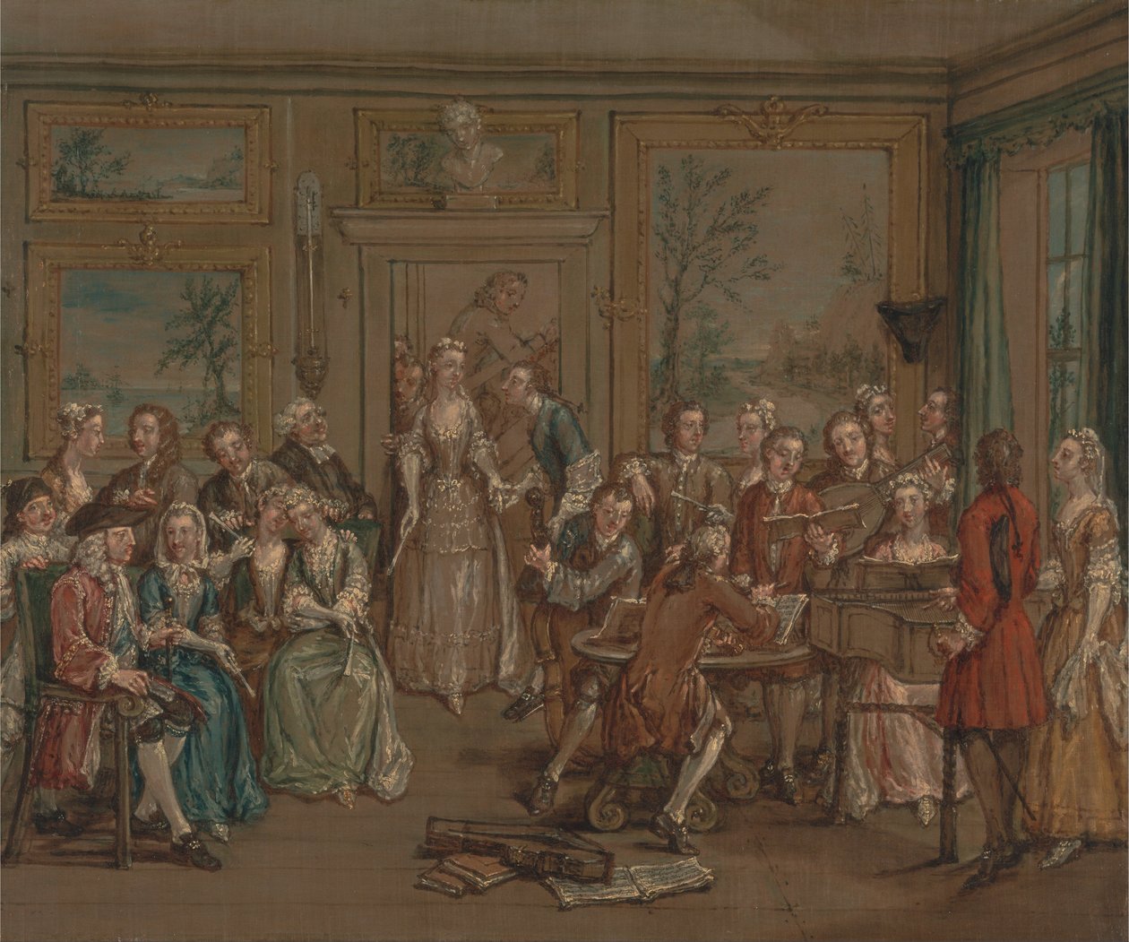 Müzikal Konuşma by Marcellus Laroon the Younger