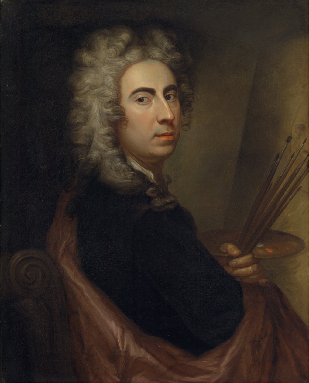 Otoportre, c.1700 by Marcellus or Marcel Lauron