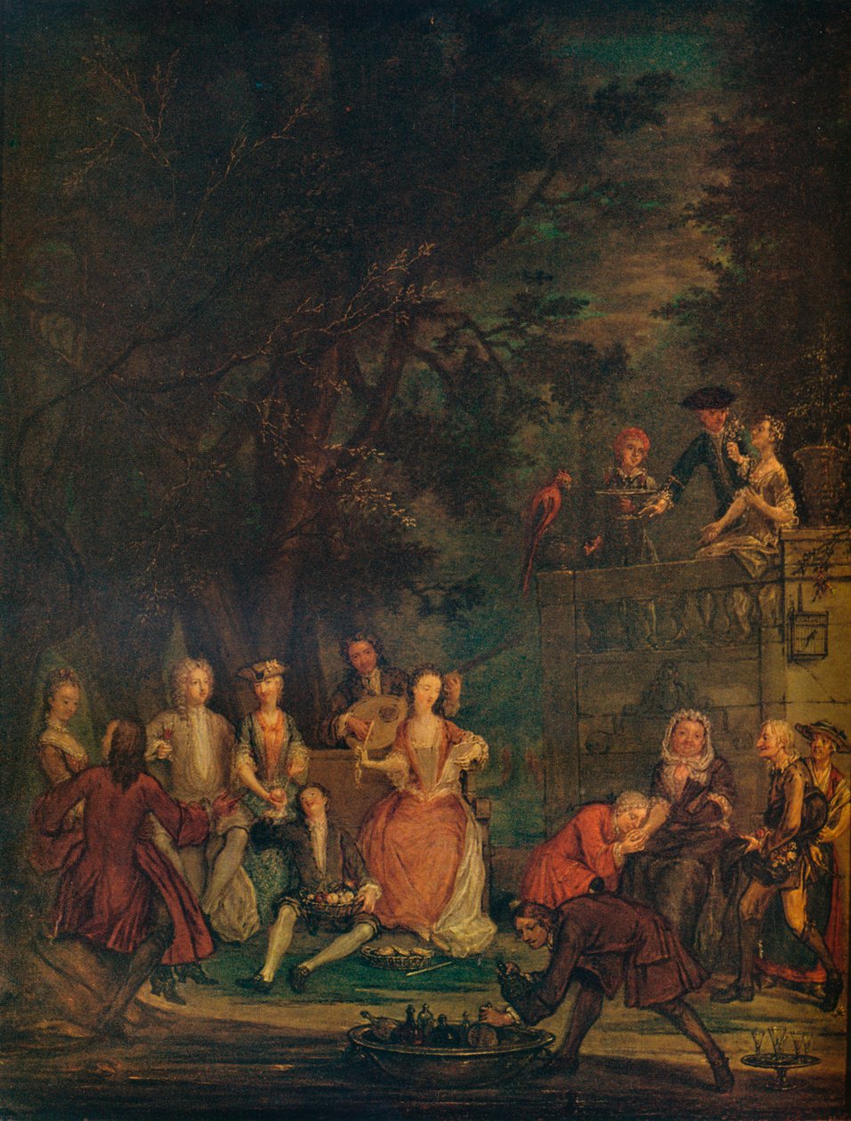 Bir Konuşma Parçası, c1700 1931 by Marcellus Laroon the Younger