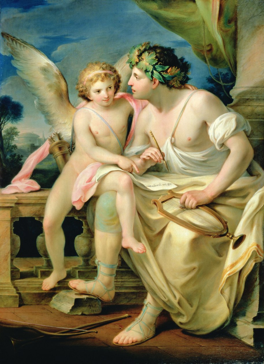 Şairin İlhamı, 1785 by Marco Rossi