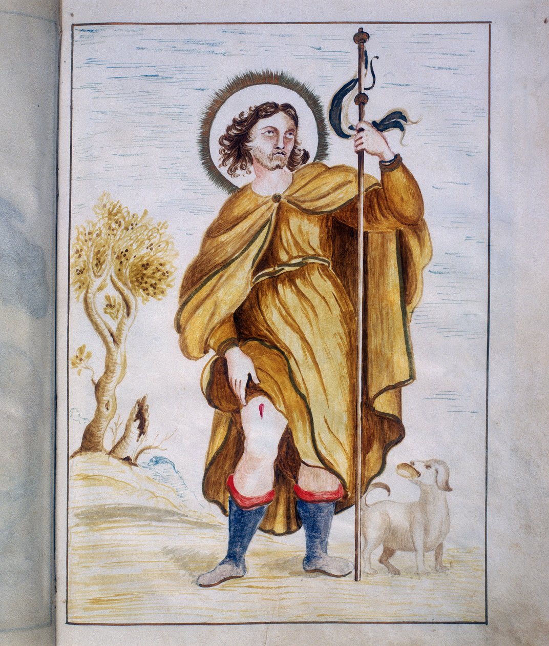 Roma'daki "Agregazione auta della Venerabile Archiconfraternita di San Rocco'nun Boğası"ndan aydınlatma by Marco Antonio Binarelli