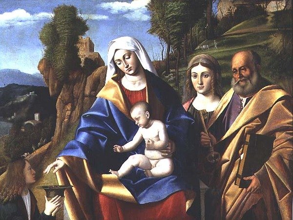M.5 Bakire ve Azizlerle Çocuk, c.1510 by Marco Basaiti