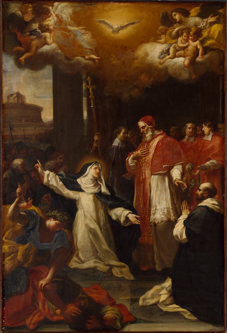 Aziz Catherine, Papa XI. Gregory