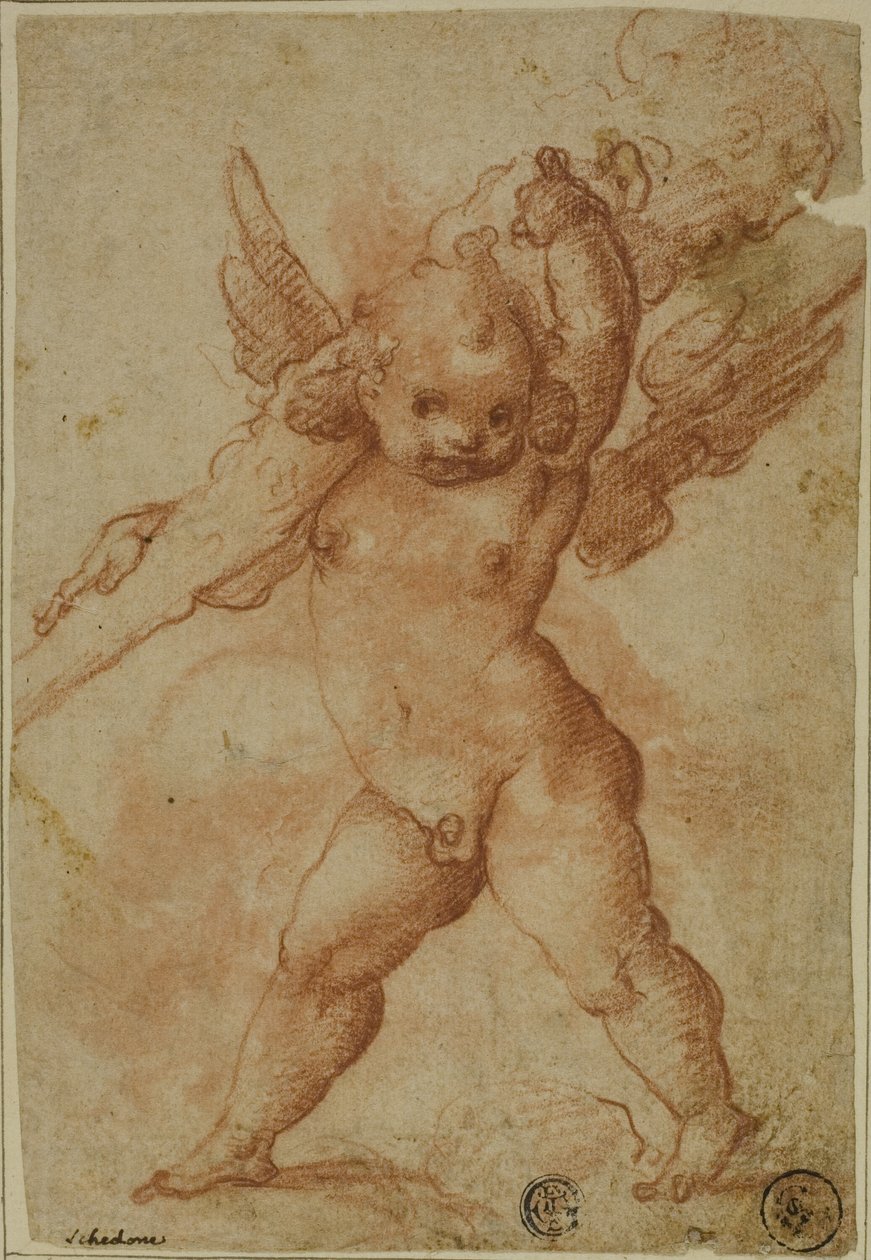 Herkül Kulübü ile Putto by Marco Marchetti