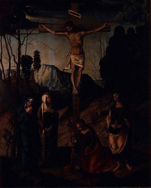 Çarmıha Gerilme, c.1510 (panel) by Marco Palmezzano