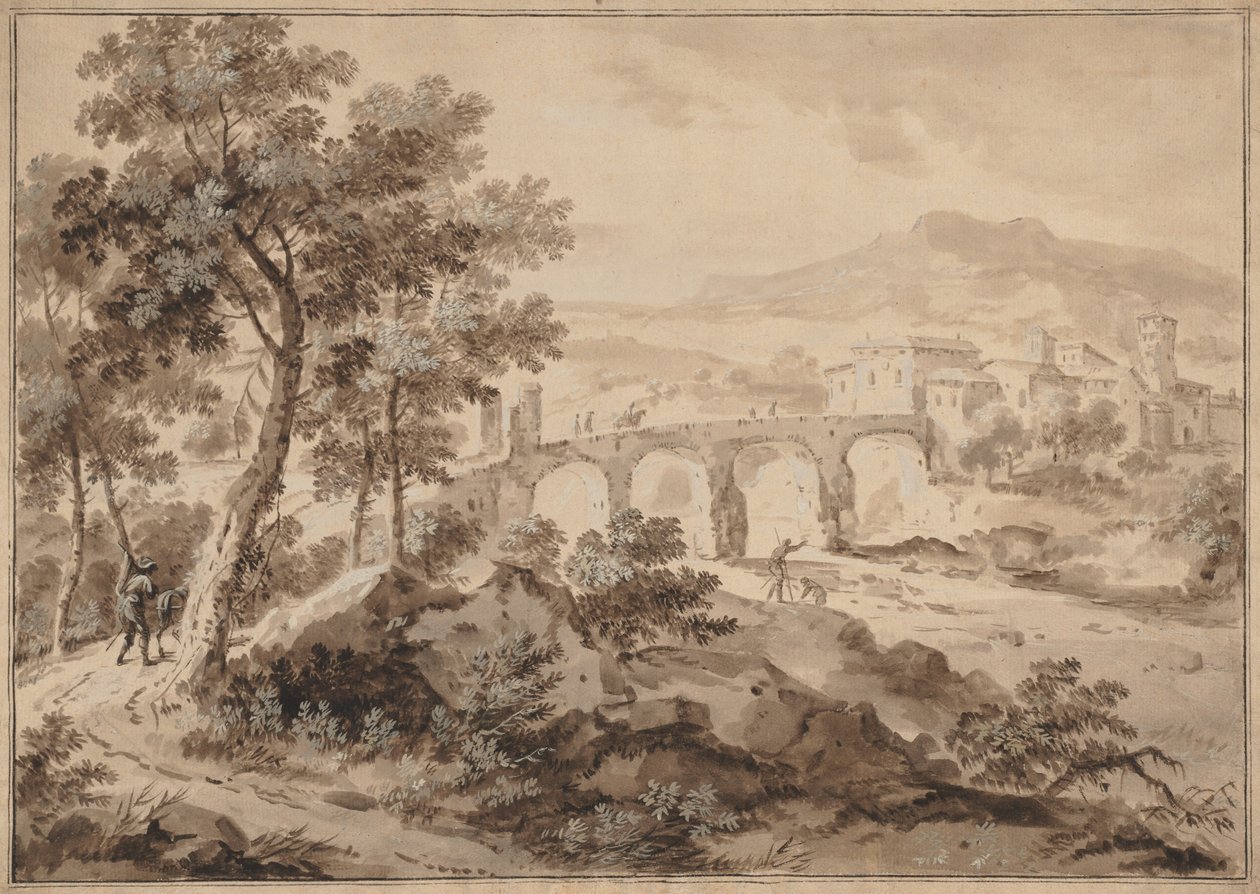 Köprülü Manzara by Marco Ricci