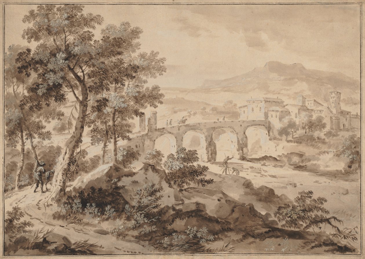Köprülü Manzara, 1700-1729. by Marco Ricci
