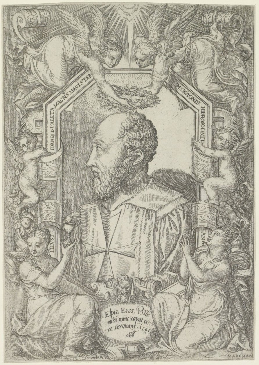 Jean Parisot de La Valette, Malta Nişanı