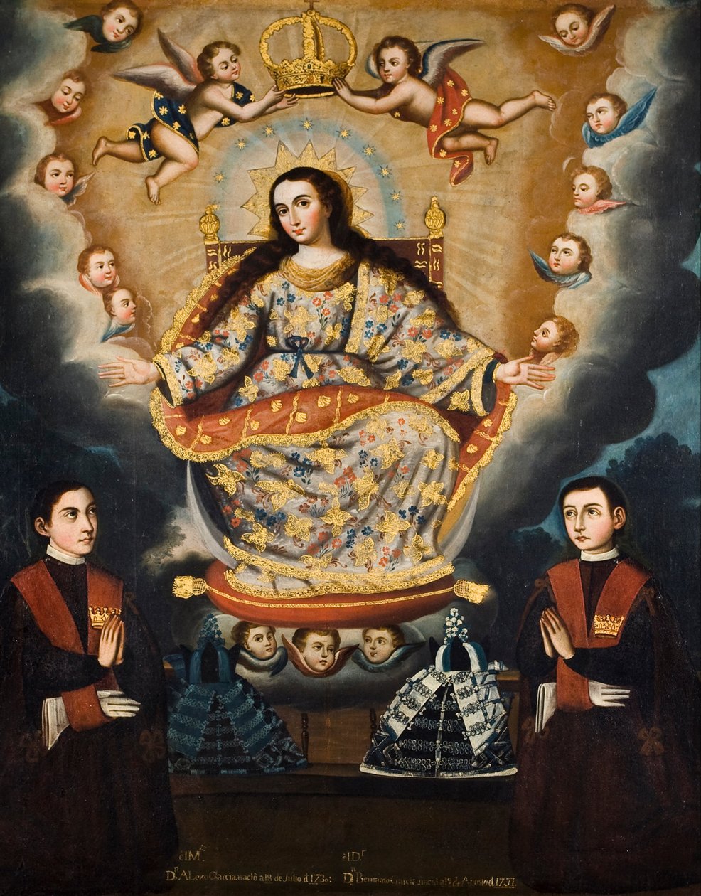 Oturan Madonna, García Brothers