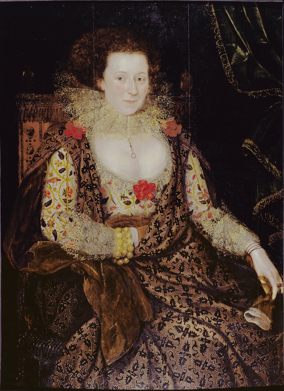 Bir Bayan Portresi by Marcus Garret Gheeraerts the Younger