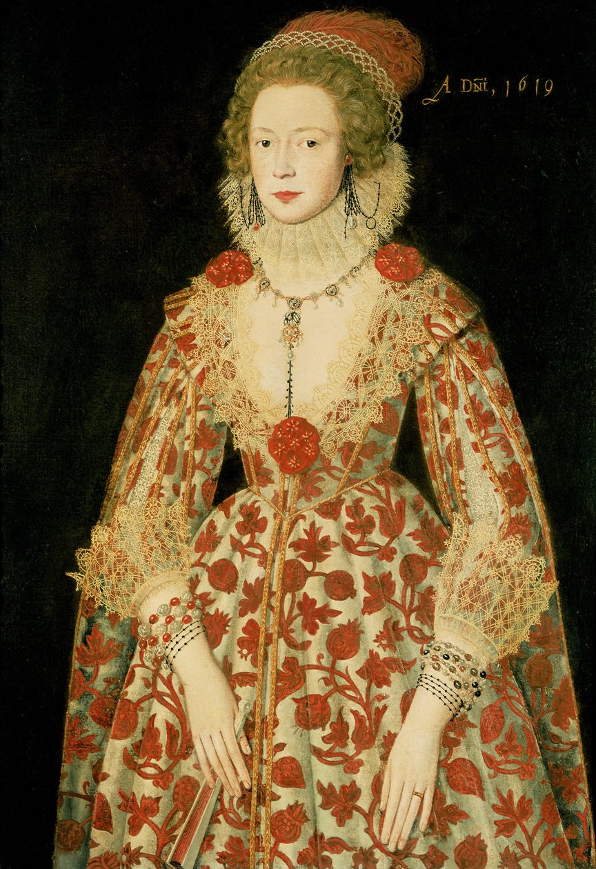 Bir Hanımefendinin Portresi, 1619 by Marcus Garret Gheeraerts the Younger