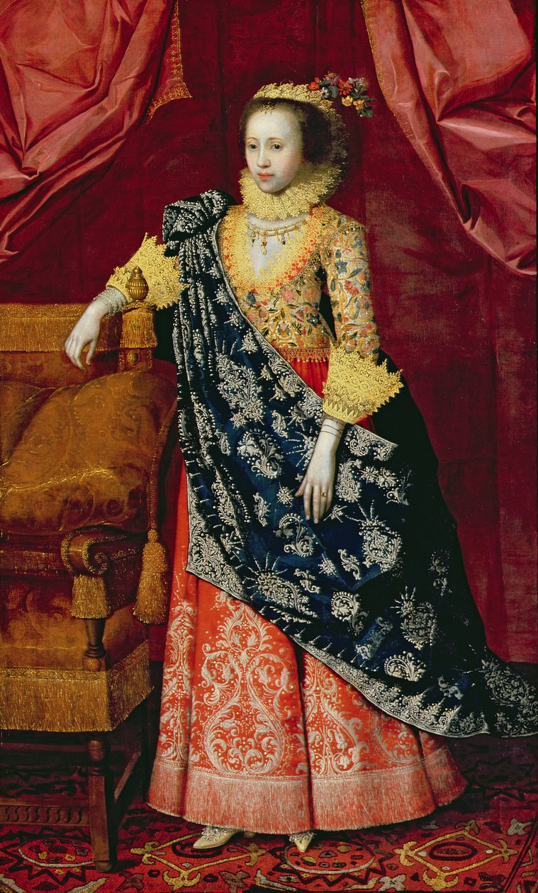 Burada adı Arabella Stuart olan Bir Hanımefendinin Portresi (tuval üzerine yağlı boya) by Marcus (attr. to) Gheeraerts