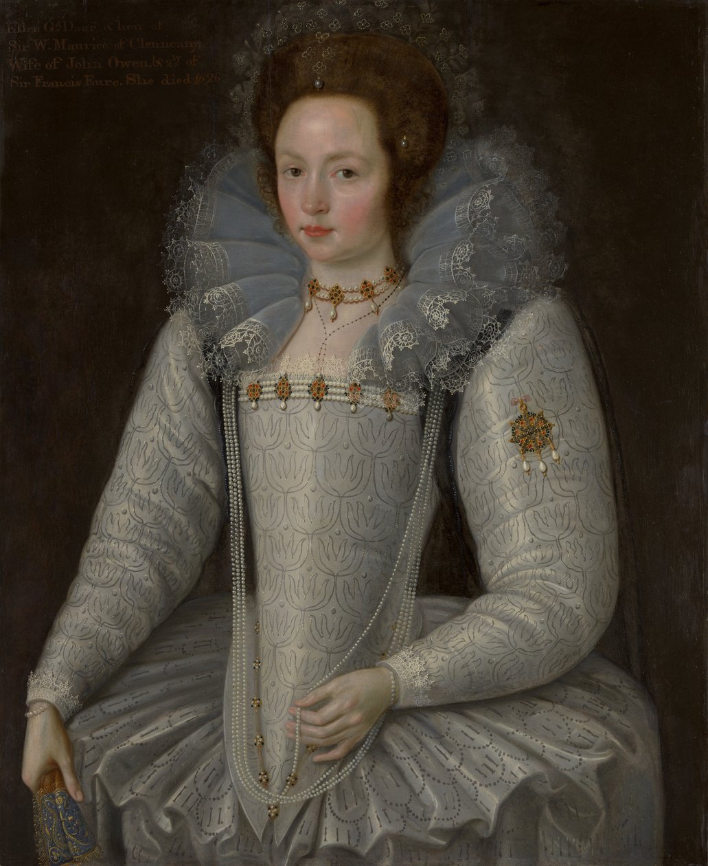 Ellen Maurice 1578-1626, 1597. by Marcus Garret Gheeraerts the Younger