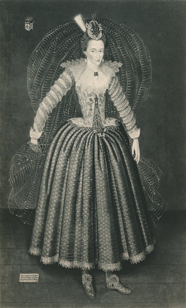 Lucy Harrington, Bedford Kontesi, c16. yüzyıl 1904 by Marcus Garret Gheeraerts the Younger