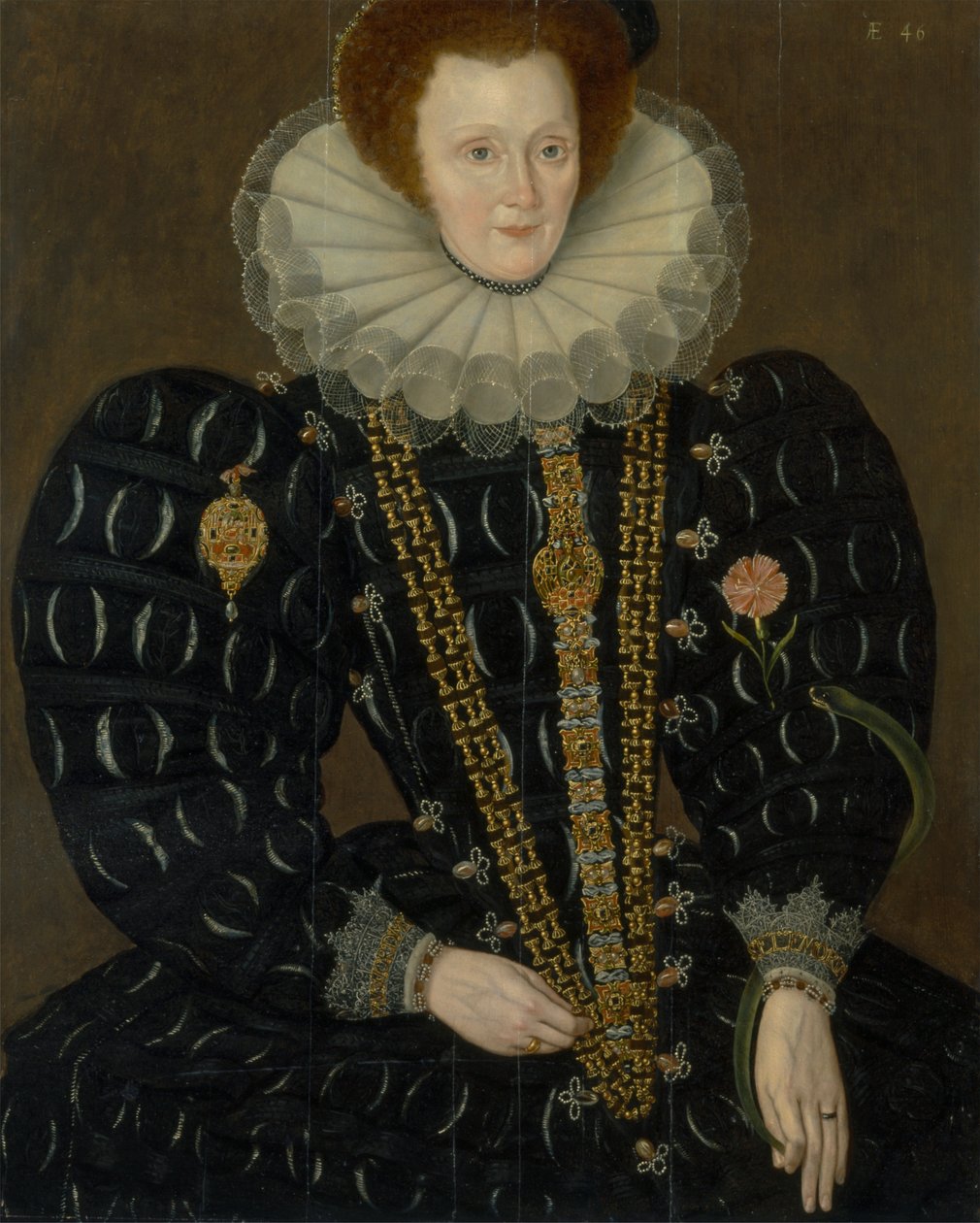 Leydi Elizabeth Knightley Adında Bir Kadın by Marcus Gheeraerts the Younger