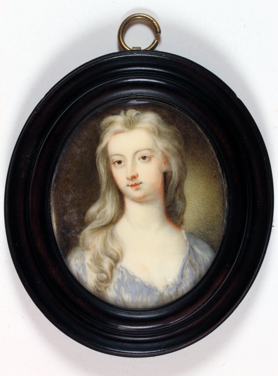 Lady Catherine (Katherine) Hyde, Queensberry Düşesi (emaye) by Margaret  Smith