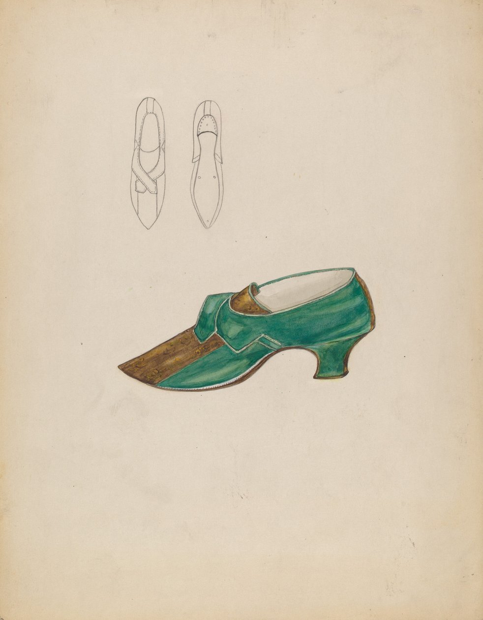 Terlikler, ç. 1936. by Margaret Concha