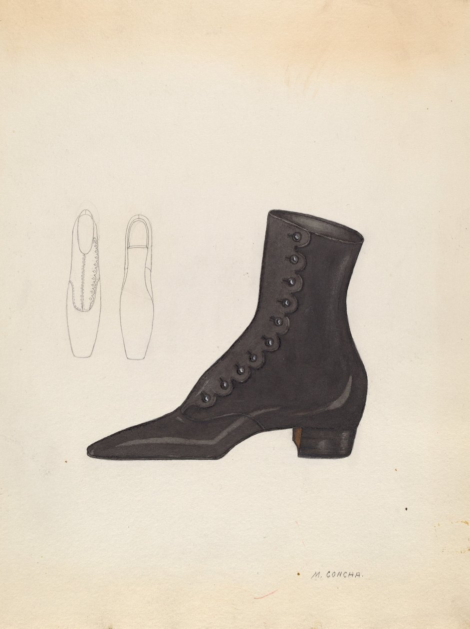 Kadın Ayakkabısı, c. 1937. by Margaret Concha