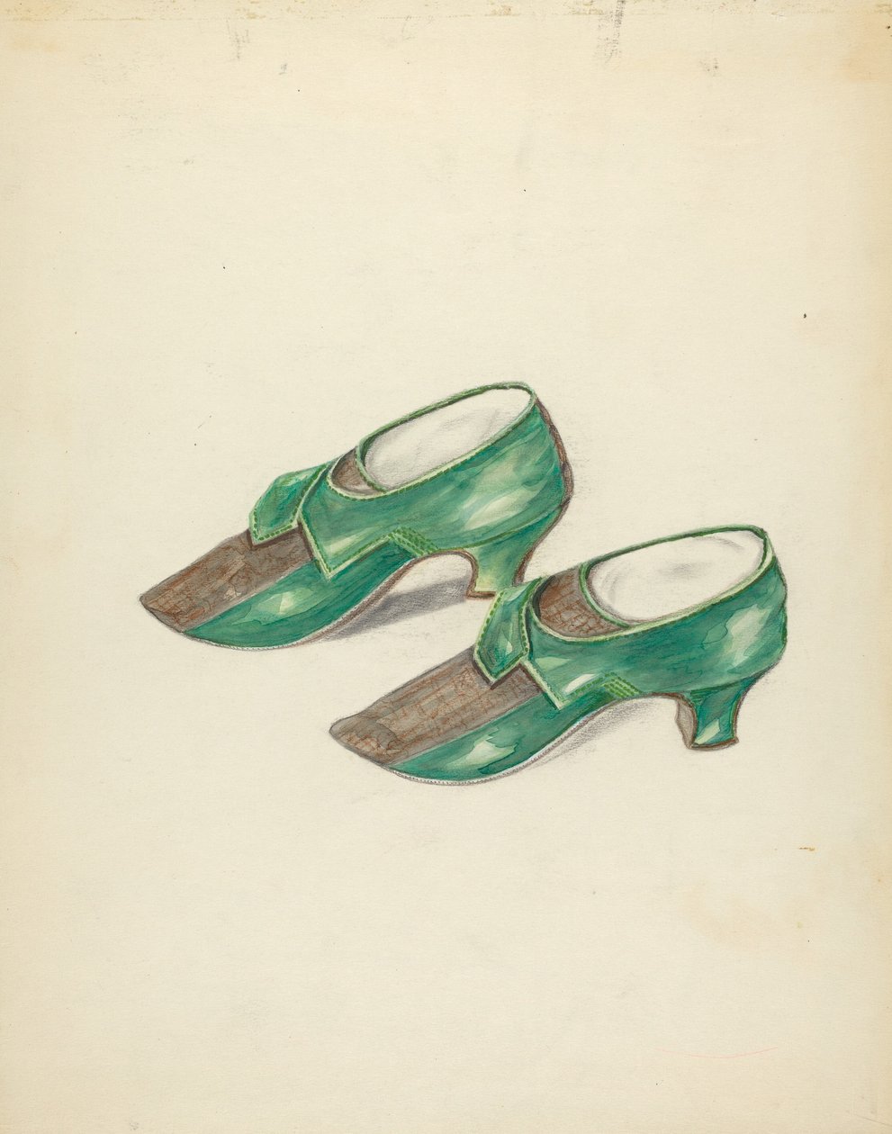 Kadın Ayakkabıları, c. 1940. by Margaret Concha