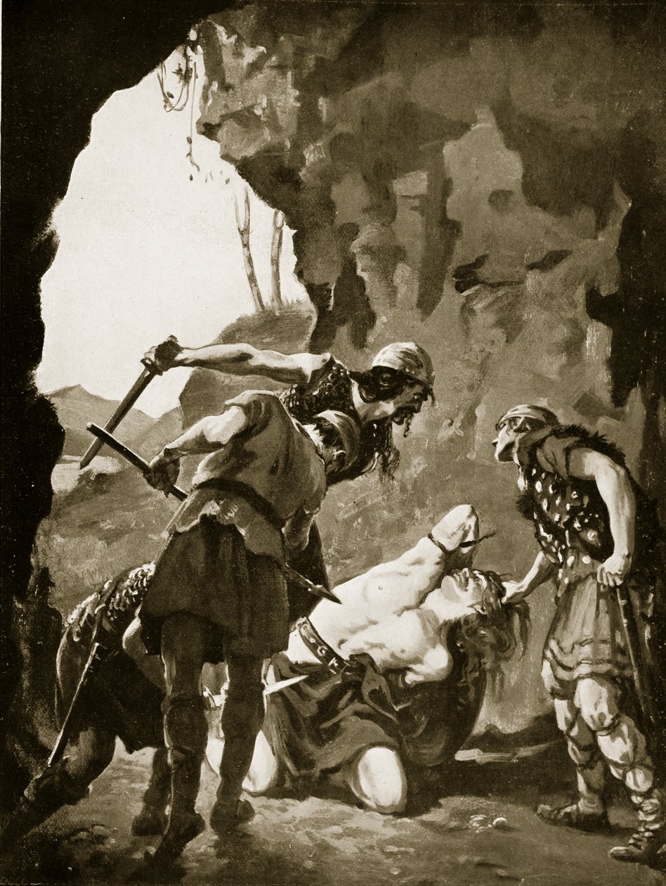 Konstantin II Danimarkalılar Tarafından Öldürüldü, MS 881, 