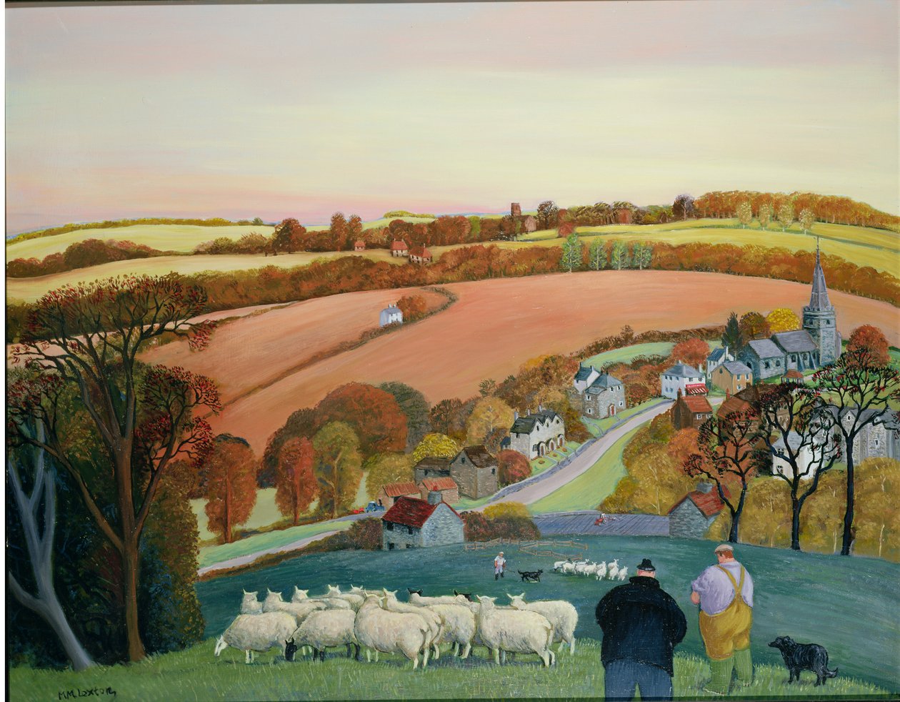 Sonbahar Manzarası by Margaret Loxton