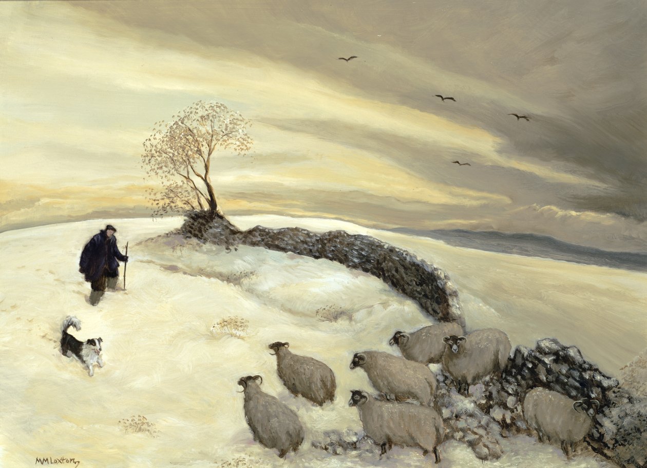 Kasvetli kış günü by Margaret Loxton