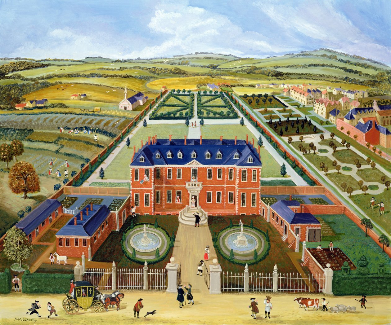 Burlington Evi, Londra by Margaret Loxton