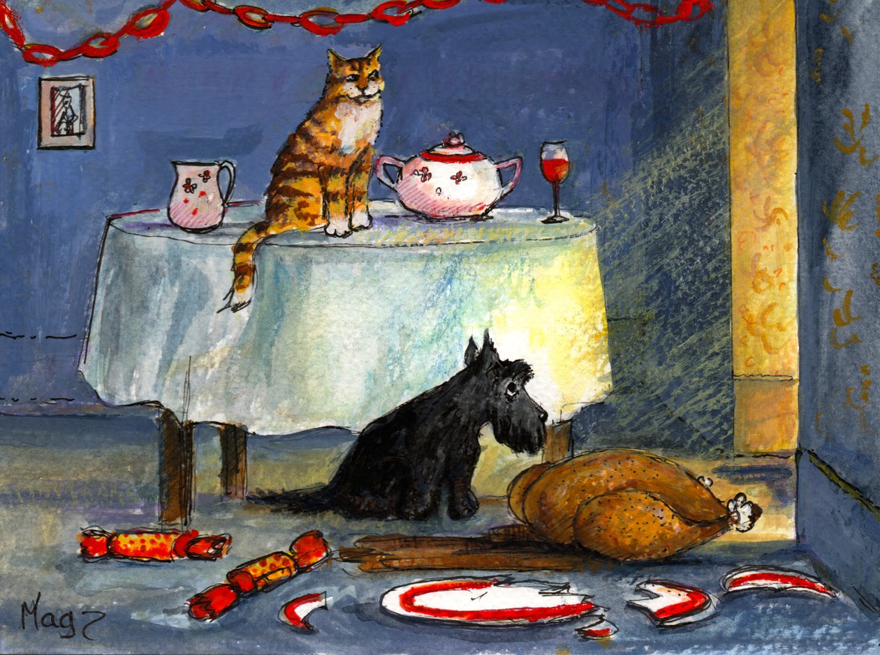 Yılbaşı yemeği by Margaret Loxton