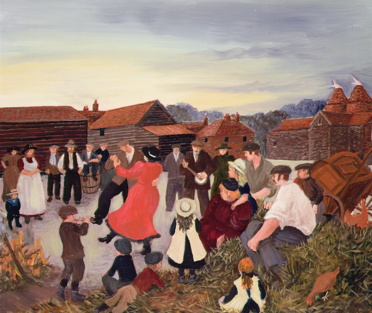 Hop Seçicilerinin Dansı by Margaret Loxton
