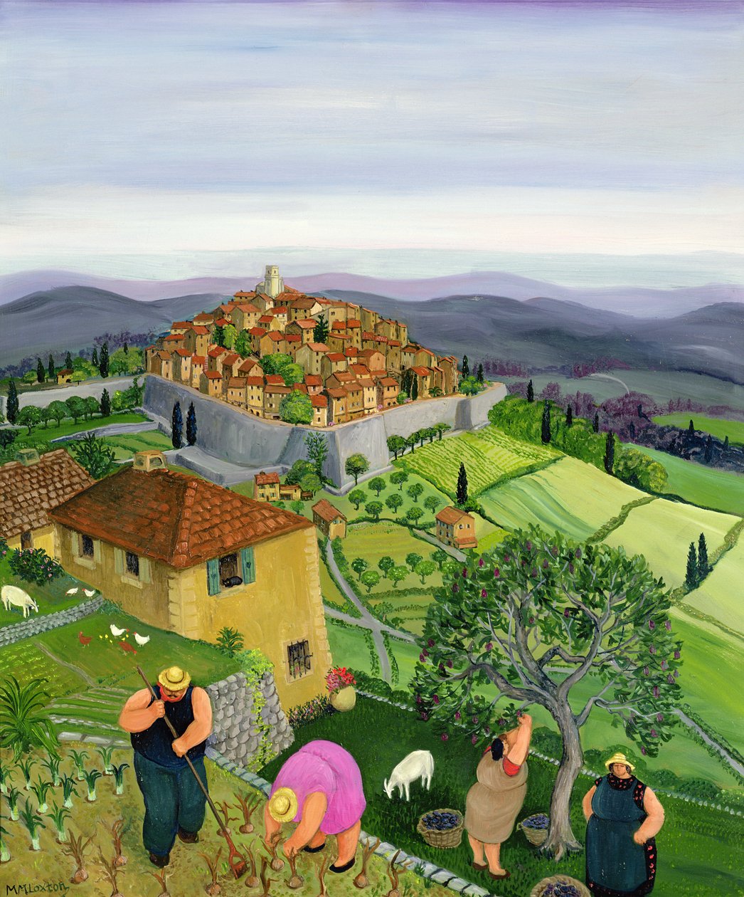 Aziz Paul de Vence by Margaret Loxton