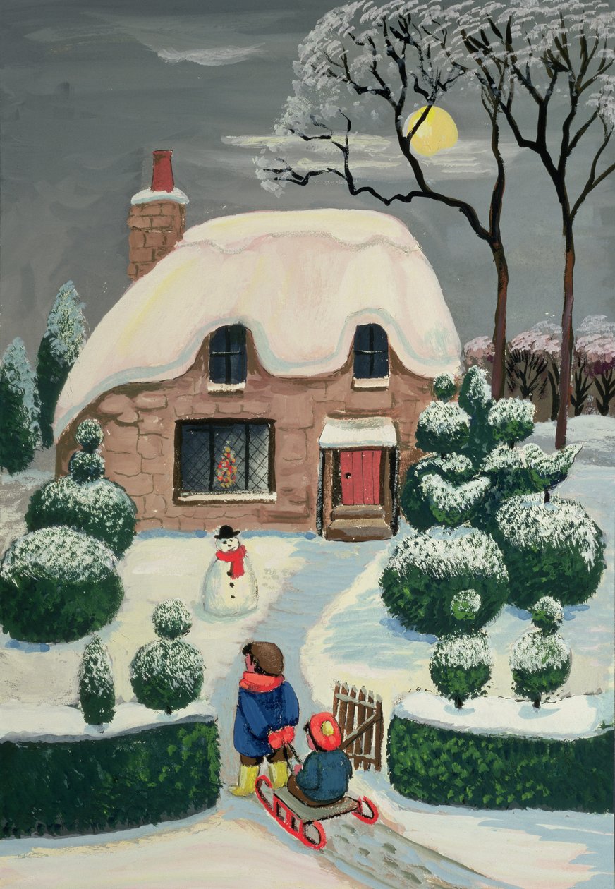 Kızakla kayma by Margaret Loxton