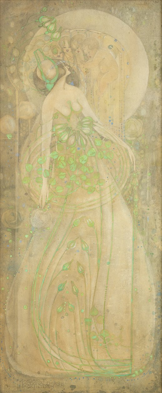 Haziran gülleri by Margaret MacDonald Mackintosh