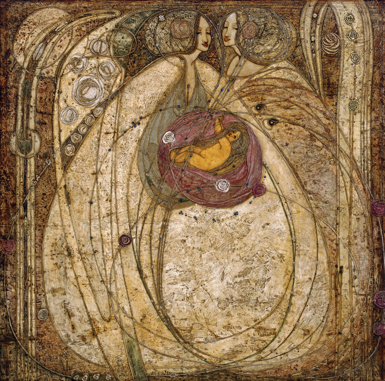 Gülün Kalbi by Margaret MacDonald Mackintosh
