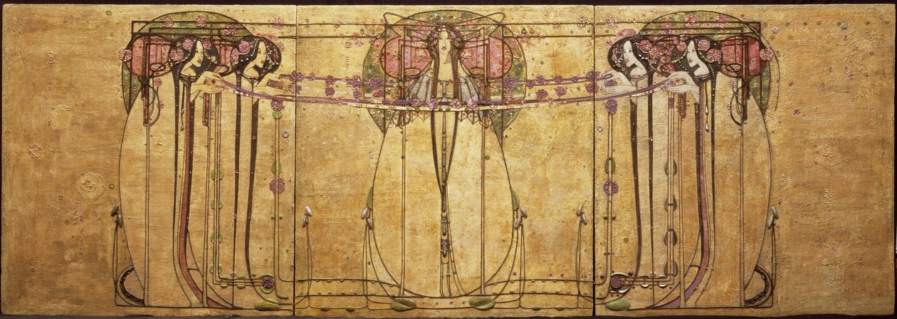 Mayıs Kraliçesi by Margaret MacDonald Mackintosh