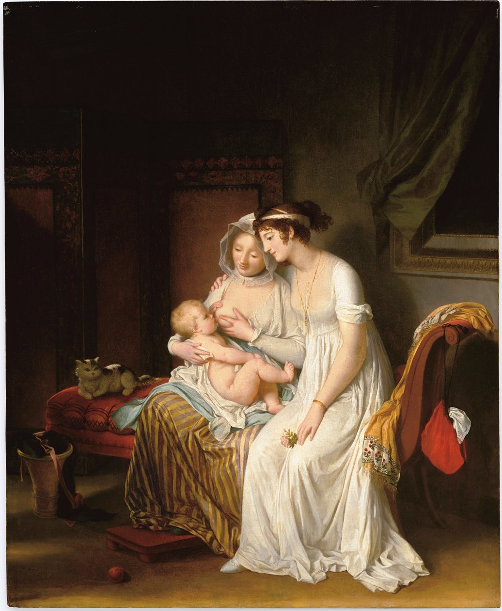 Islak Hemşire, c.1802 by Marguerite Gerard
