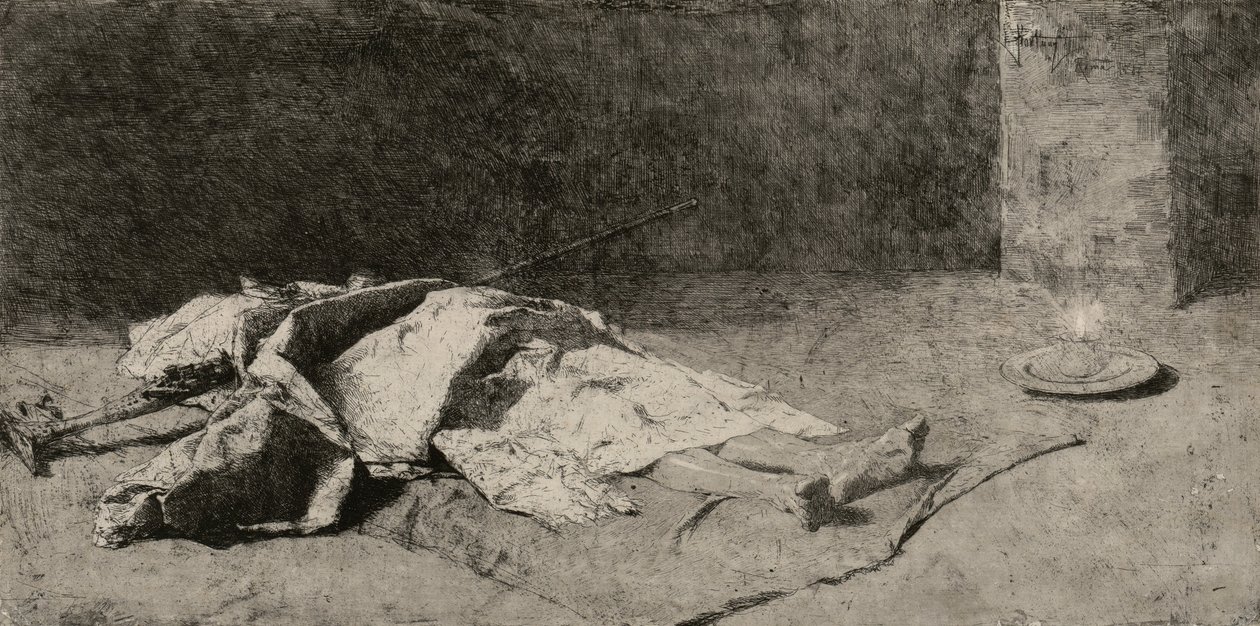 Ölü Kabile by Marià Fortuny