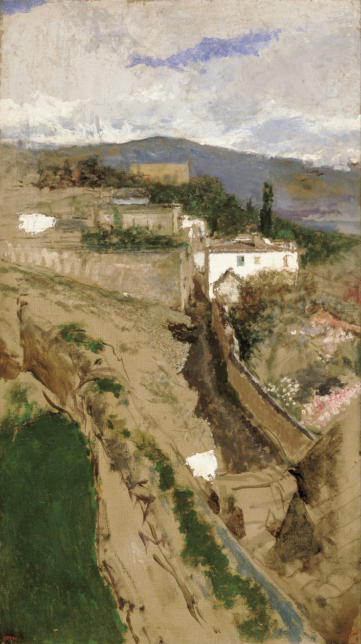 Granada Manzarası by Marià Fortuny