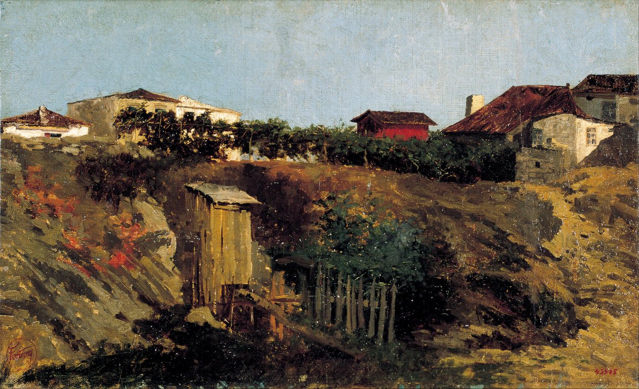 Portici Peyzaj by Marià Fortuny
