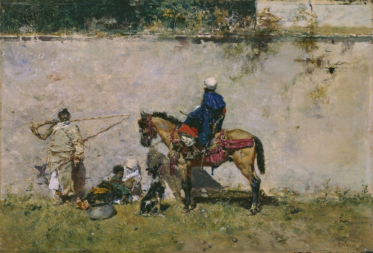 Faslılar, 1872-1873 by Marià Fortuny