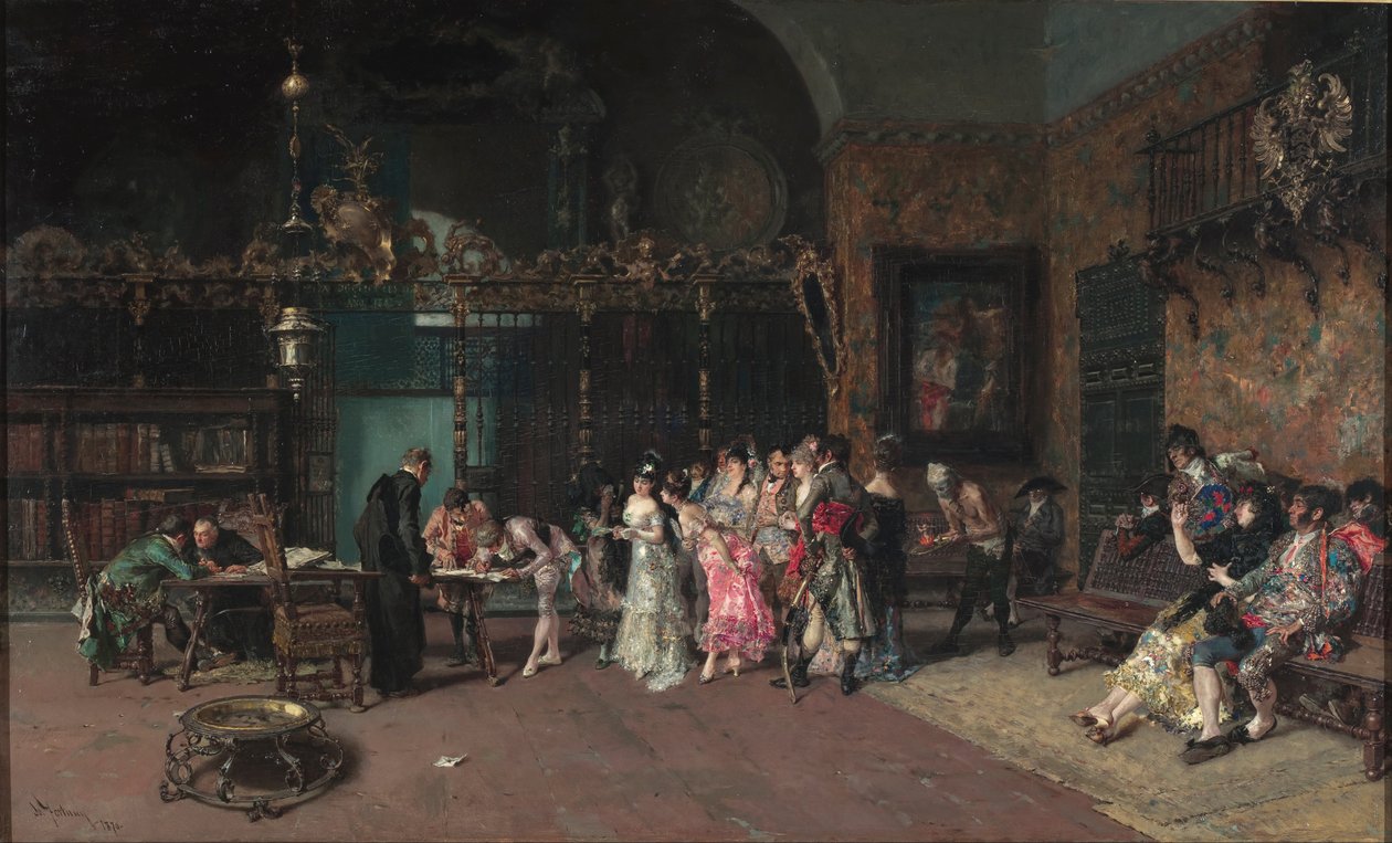 İspanyol Düğünü by Marià Fortuny
