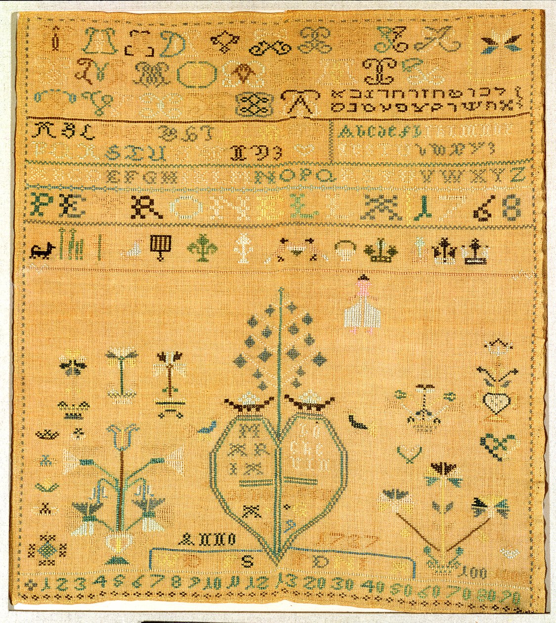 İşlemeli numune alıcı, 1768